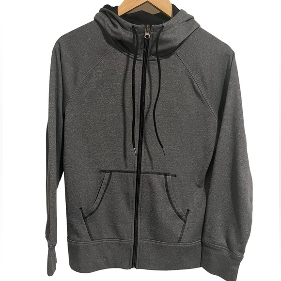 C9 By Champion Womens Gray Full Zip Pull Over Hoodie Jacket, Size Small - Picture 1 of 7